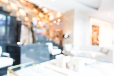 Otel lobisinde bulanıklık