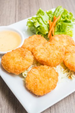 derin yağda kızartılmış karides