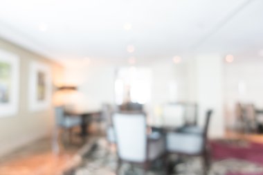 Otel lobisinde bulanıklık