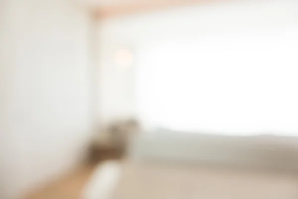 抽象的なぼかしの寝室のインテリア — ストック写真