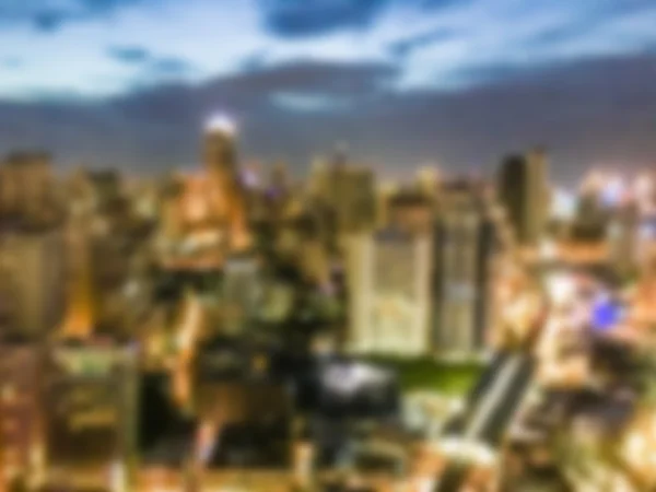 Abstrakt oskärpa bangkok city — Stockfoto