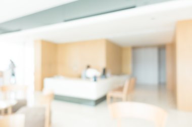 Otel lobisinde bulanıklık