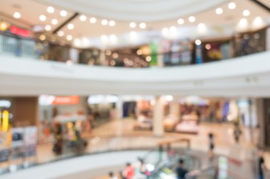 Soyut bulanık alışveriş merkezi