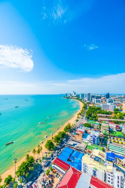 Pattaya city és a Bay — Stock Fotó