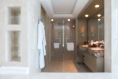 Soyut bulanıklık banyo