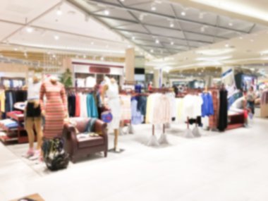 Soyut bulanık alışveriş merkezi