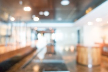 Otel lobisinde bulanıklık