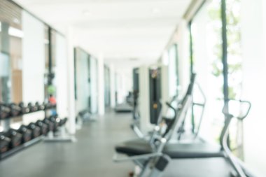 Soyut bulanıklık fitness ve spor salonu