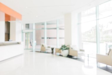 Otel lobisinde bulanıklık