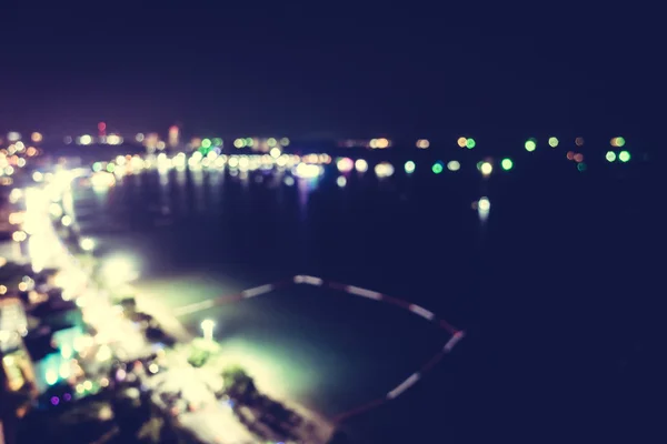 Blur pattaya city — Stok Foto