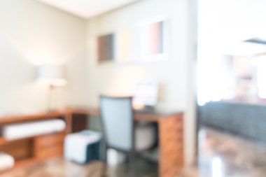 Otel lobisinde bulanıklık