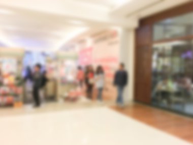 Soyut bulanık alışveriş merkezi