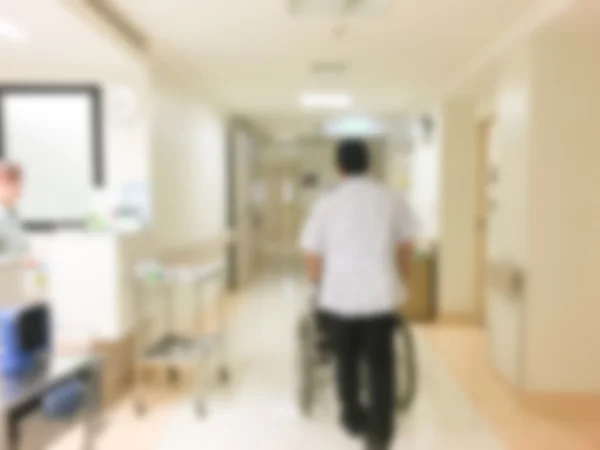 Анотація розмиття лікарні — стокове фото