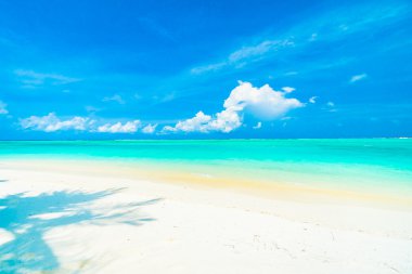 Güzel Maldivler ada