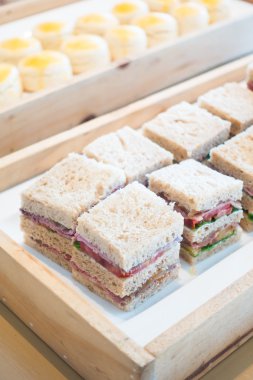 lezzetli taze sandviç