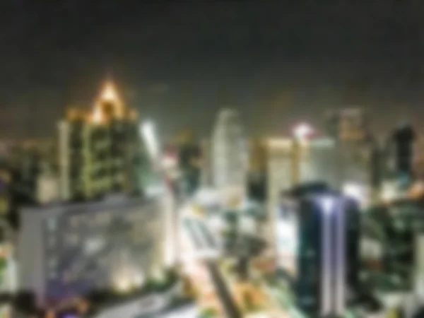 Abstrakt oskärpa bangkok city — Stockfoto