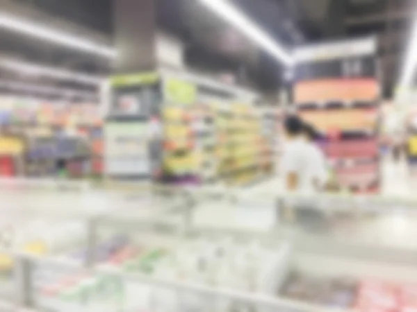 Abstracte vervagen supermarkt — Stockfoto