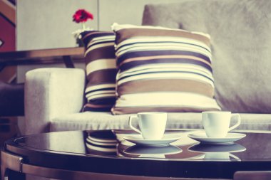 beyaz kahve fincanı 