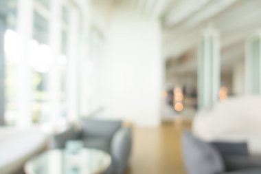 Otel lobisinde bulanıklık