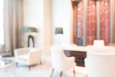 Otel lobisinde bulanıklık