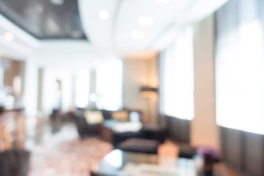 Otel lobisinde bulanıklık
