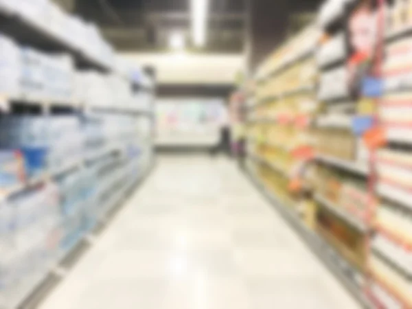 추상 흐림 슈퍼마켓 — 스톡 사진