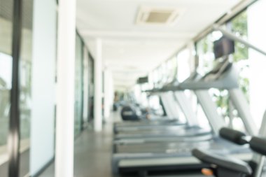Soyut bulanıklık fitness ve spor salonu