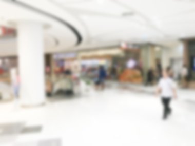 Soyut bulanık alışveriş merkezi