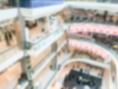 Soyut bulanık alışveriş merkezi