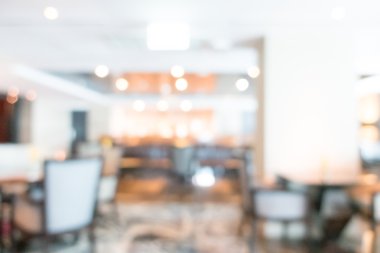 Otel lobisinde bulanıklık