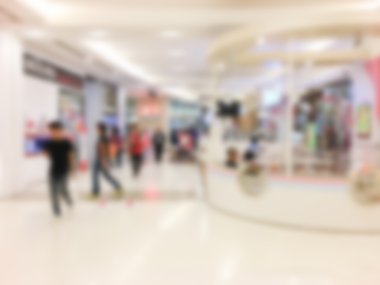 Soyut bulanık alışveriş merkezi