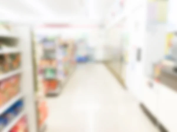 Supermarket blur abstrak — Stok Foto