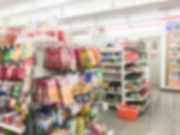 抽象模糊超市 — 图库照片