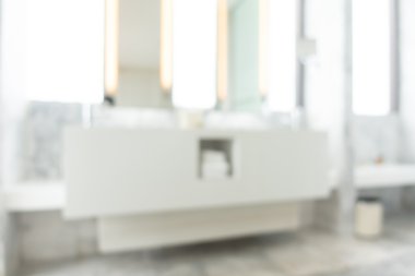 Soyut bulanıklık banyo