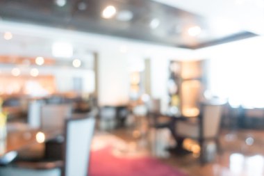 Otel lobisinde bulanıklık