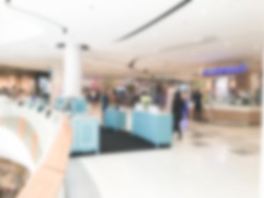 Soyut bulanık alışveriş merkezi