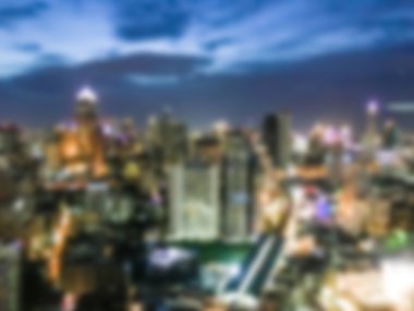 Bangkok şehir bulanıklık