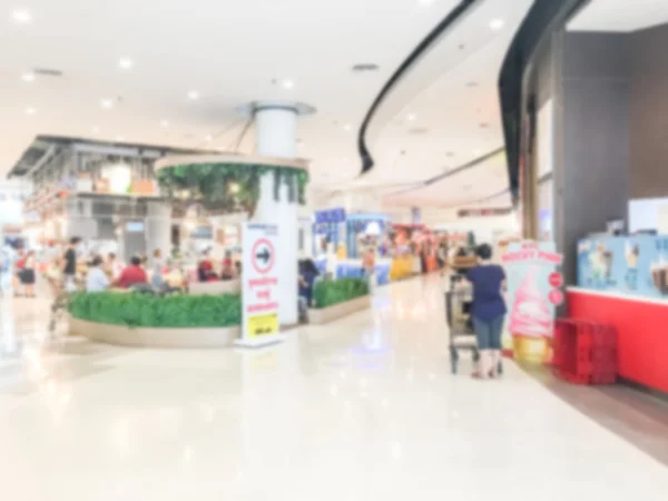 Abstract blur shopping mall — Stock Photo, Image