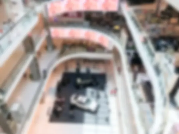 Abstraktní rozmazané nákupní centrum — Stock fotografie