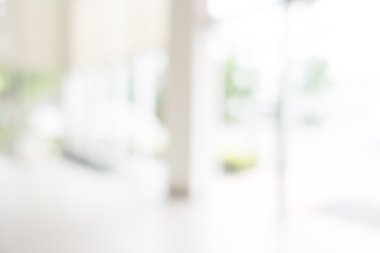 Otel lobisinde bulanıklık