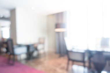 Otel lobisinde bulanıklık