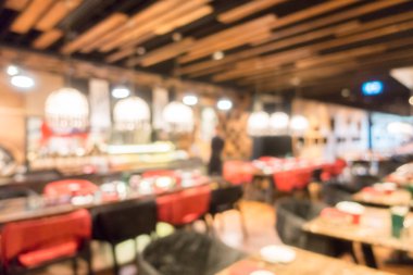 Soyut bulanıklık Restoran