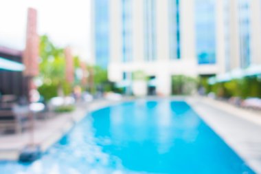 Soyut bulanıklık otel Havuzu