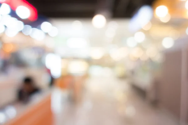 Blur shopping center para fundo — Fotografia de Stock