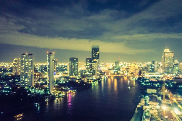 Abstract blur bangkok oraș — Fotografie, imagine de stoc
