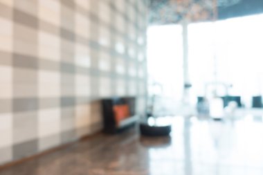 Otel lobisinde bulanıklık