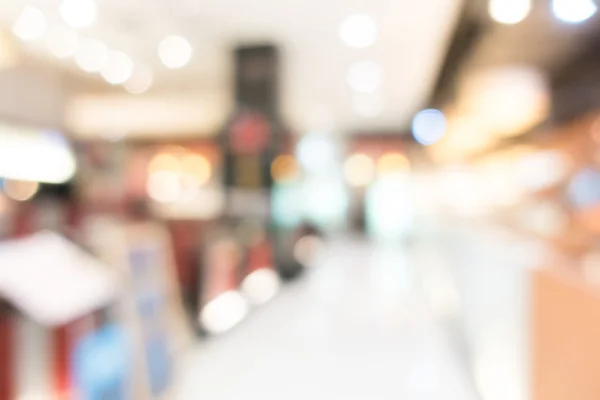 Abstrato blur shopping center para fundo — Fotografia de Stock