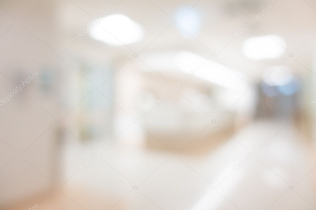 Abstract Blur hospital