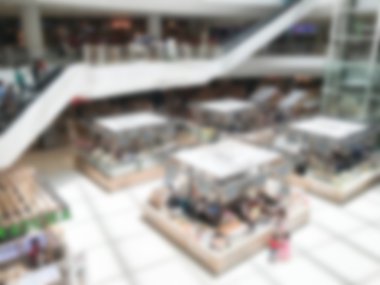 Soyut bulanık alışveriş merkezi