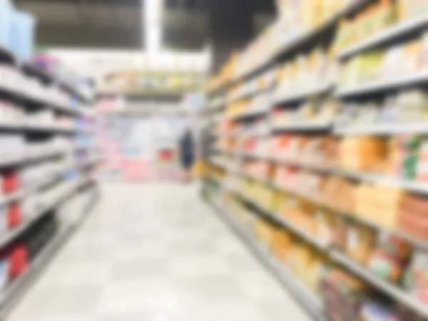 Supermarché abstrait flou — Photo